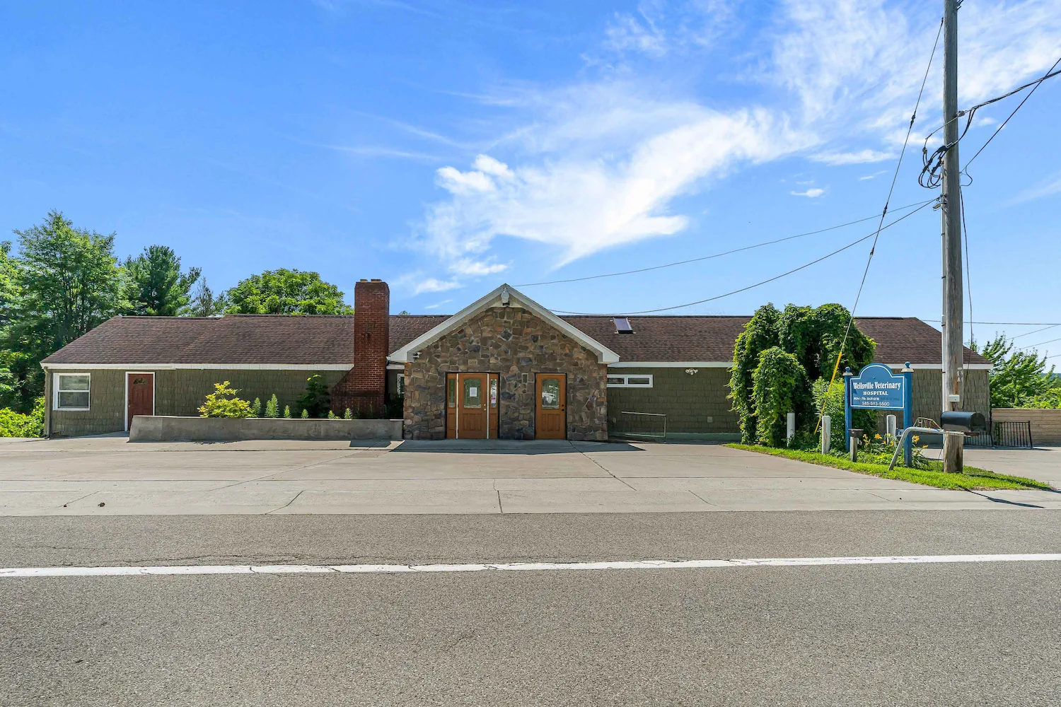 Wellsville Veterinary Hospital Exterior Image